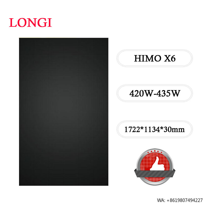 Longi Panel Lr5 - Panel Surya Longi Hi-MO X6 Artist