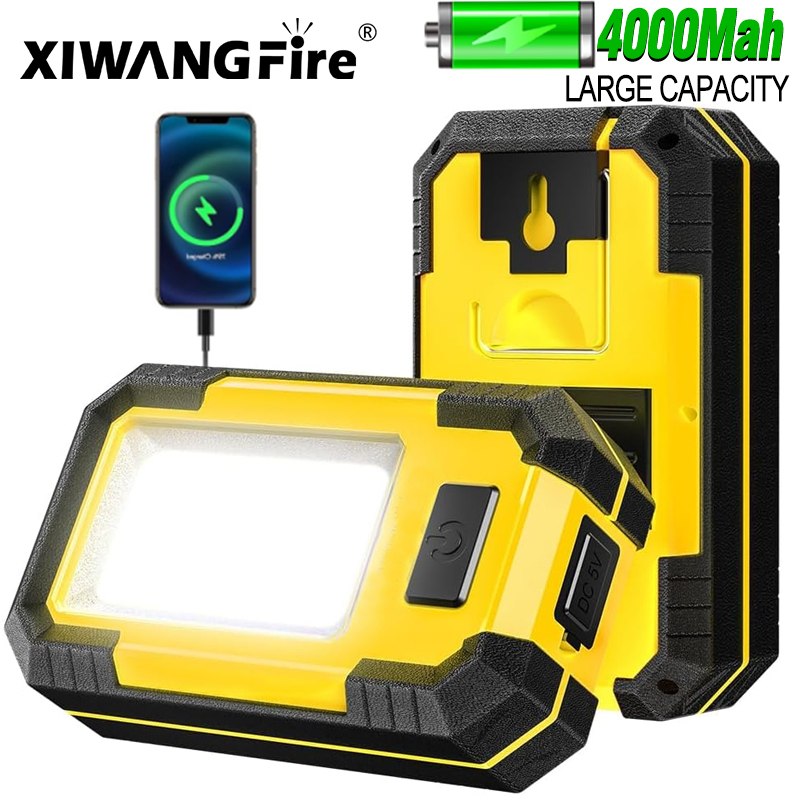 Renewable Energy Sources - Lampu Kerja Isi Ulang 4000MAH 30W