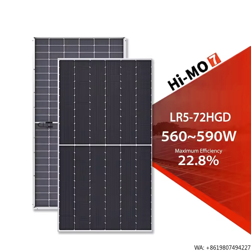Longi Panel Lr5 - Panel Surya Longi HiMo 7 Dengan