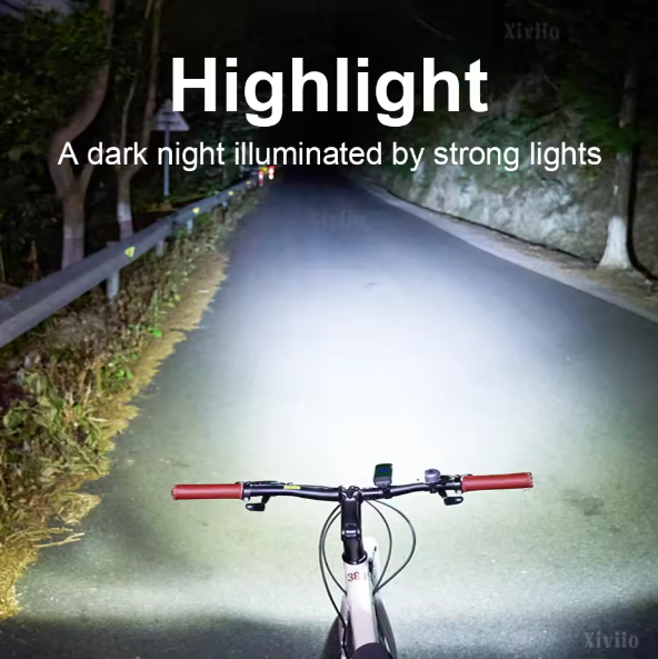 99000LM 5500mAn Lampu Sepeda U - Renewable Energy Sources ulasan dan harga