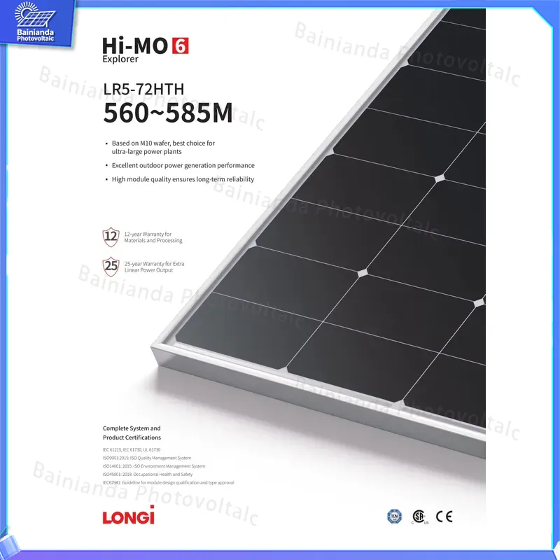 Panel Surya LONGi Hi-MO X6 Exp - Longi Panel Lr5 ulasan dan harga