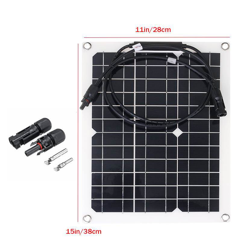 Panel Surya 15W dengan Pengont - Renewable Energy Yacht ulasan dan harga
