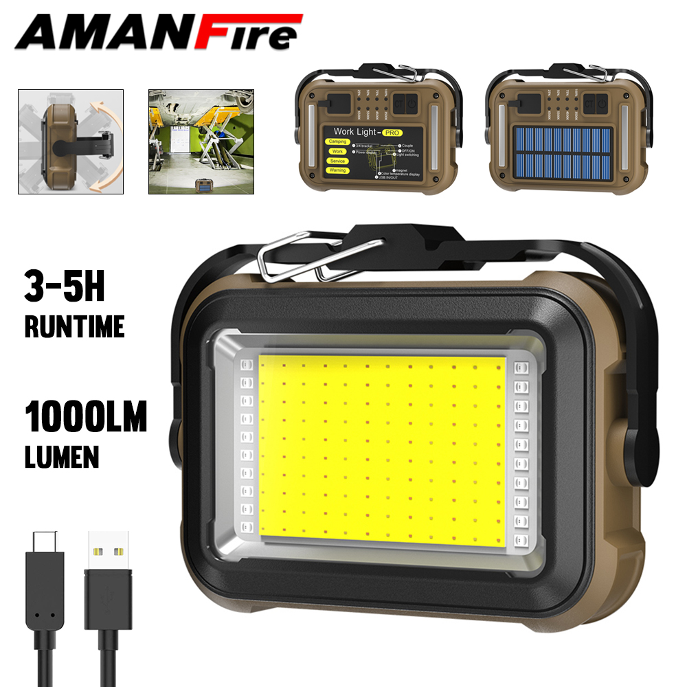 Amanfire TZD-03 Lampu Kerja 10 - Renewable Energy Sources ulasan dan harga