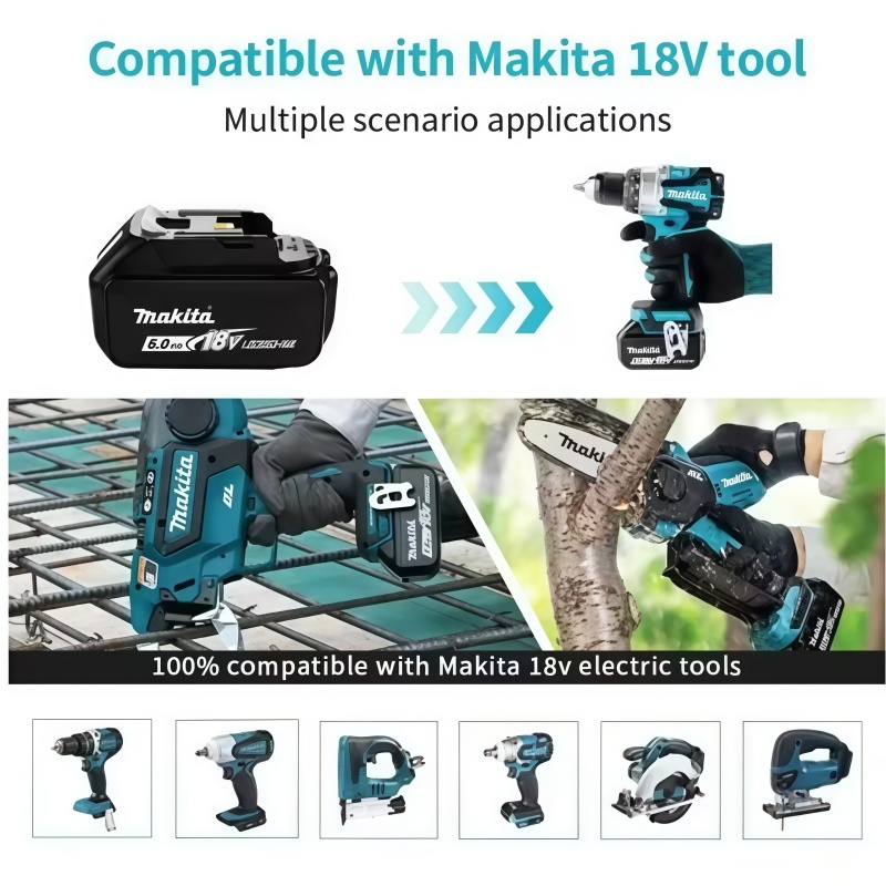 Baterai Makita 18V 6.0 Ah Asli - Renewable Energy Sources ulasan dan harga