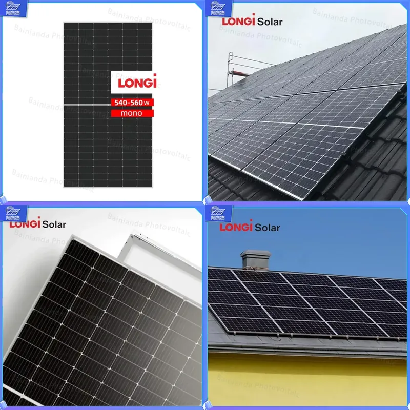 Panel Surya Efisiensi Tinggi L - Longi Panel Lr5 ulasan dan harga